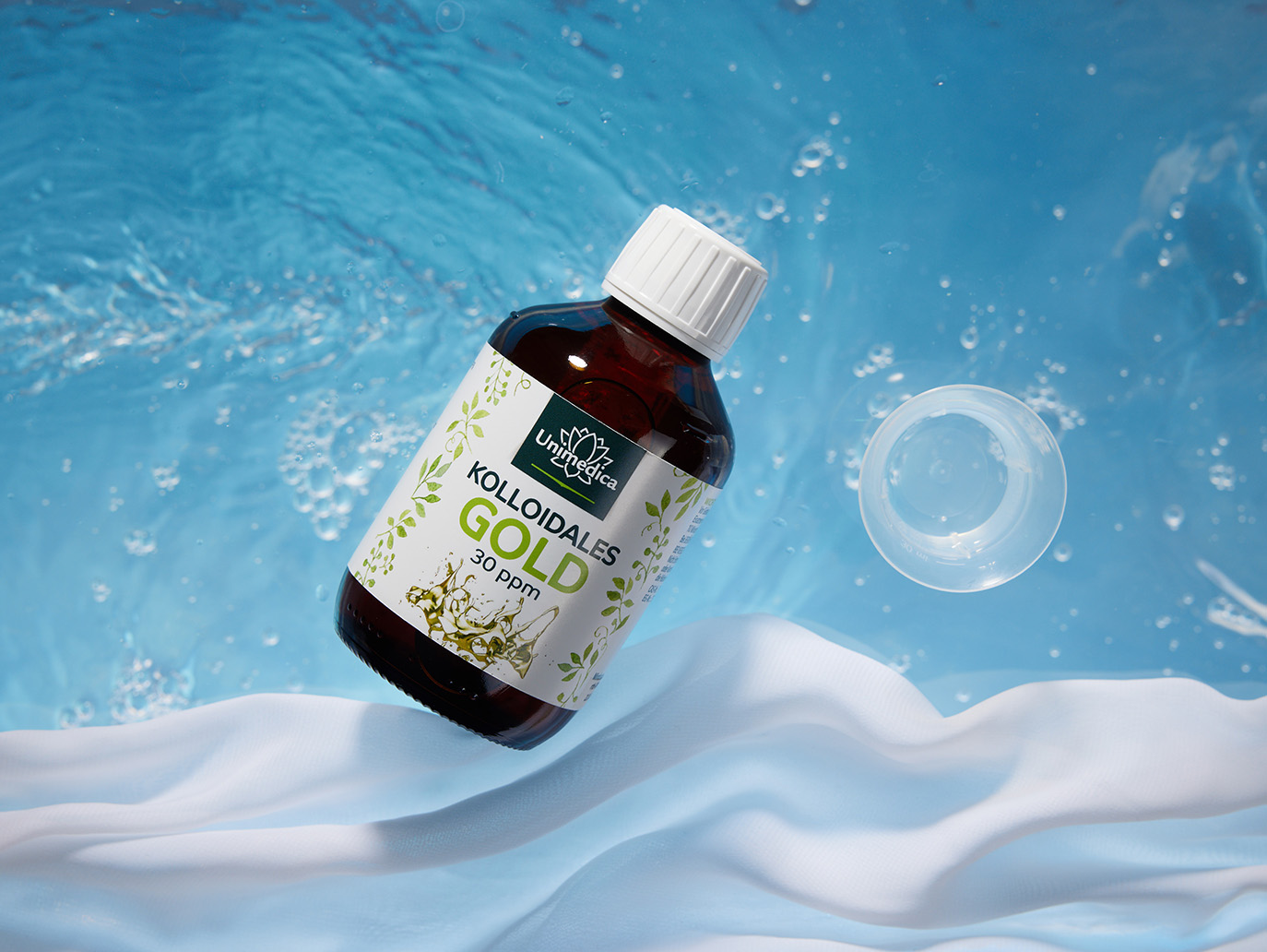 Kolloidales Gold - 30 ppm - 200 ml - von Unimedica